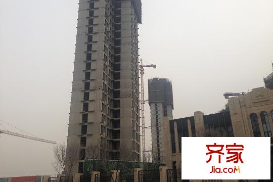 金僑新梅江壹號(hào)高層工程進(jìn)度（2015-3）
