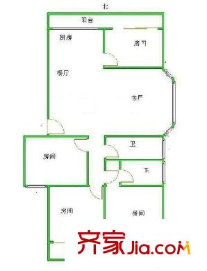 玫瑰山莊 戶型圖