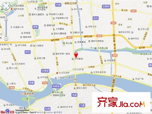名門庭苑交通圖