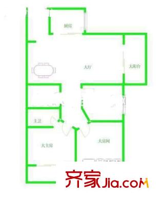 龍泉商住樓 戶(hù)型圖