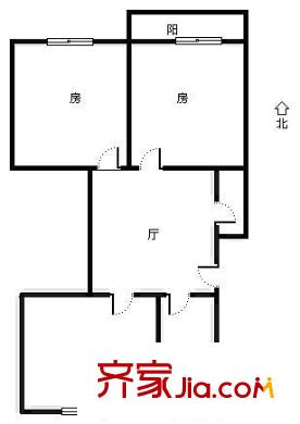 金馬花園 3室 戶型圖