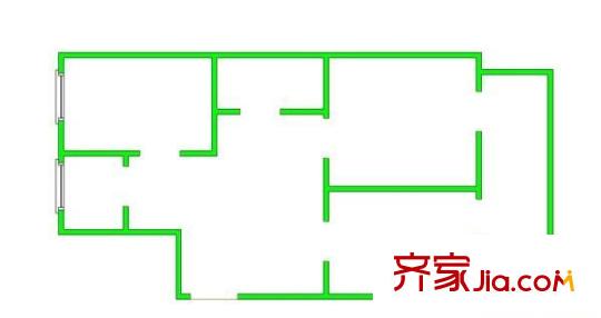 建發(fā)花園 3室 戶型圖
