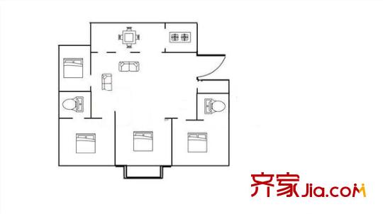 東鰲花園 戶型圖