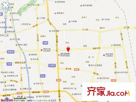 昌閩小區(qū)交通圖