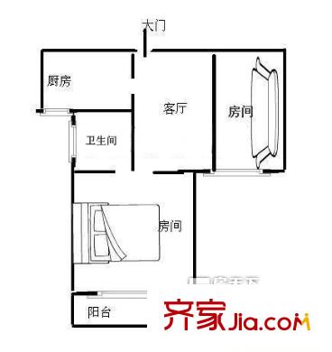 興橋公寓 戶(hù)型圖