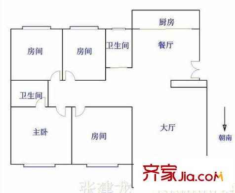 王莊梅園 2室 戶型圖