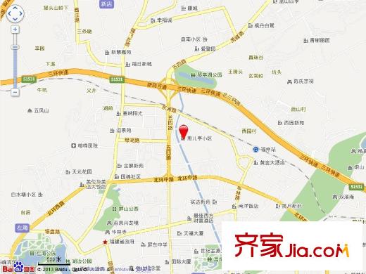 思兒亭新村交通圖