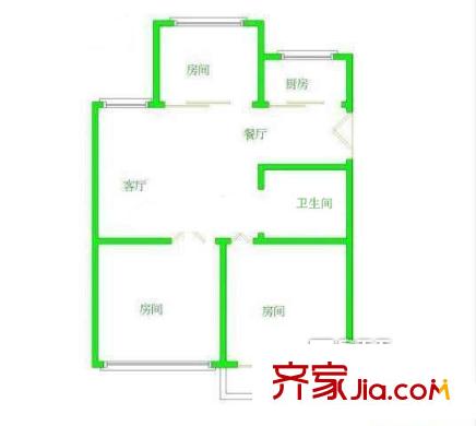 青口凱景公寓 戶型圖