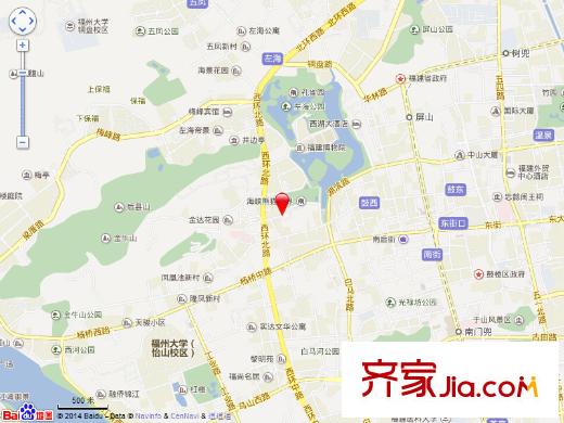 夢山新村交通圖