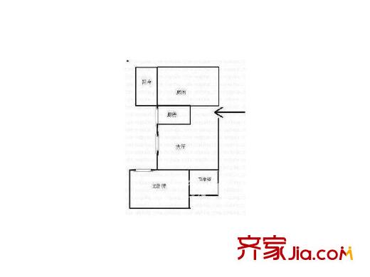 臨江新天地藤山苑 戶型圖