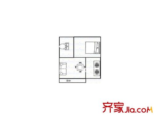 臨江新天地藤山苑 戶型圖