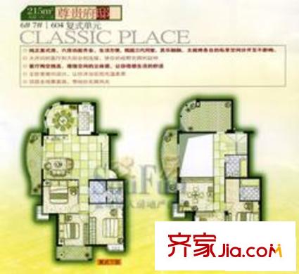 康居康園戶型圖5室3廳4衛(wèi)1廚
