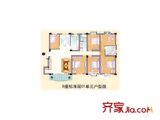 聚旺金 戶型圖