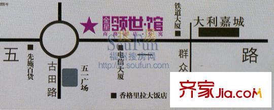 金星領(lǐng)世館交通圖