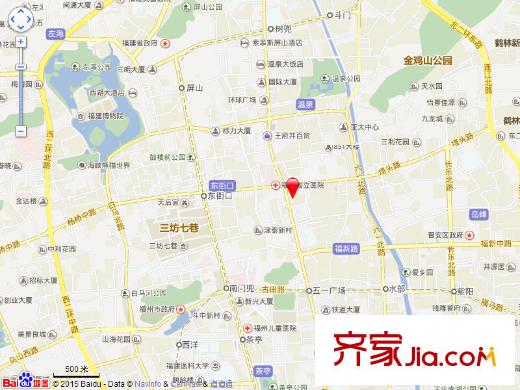 福建水產公司宿舍交通圖