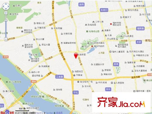 斗池新村B區(qū)交通圖