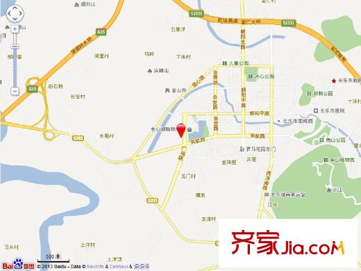 城市之春交通圖