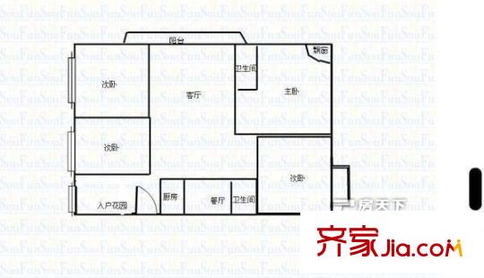 城市之春 戶型圖