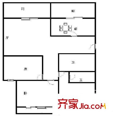濱江花園 戶型圖