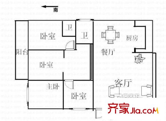 愛心花園 戶型圖