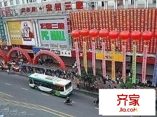 中亭街D區(qū)外景圖 