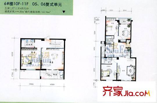 聯(lián)邦廣場(chǎng) 戶型圖