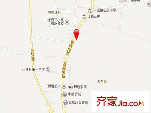 盛世峰景交通圖