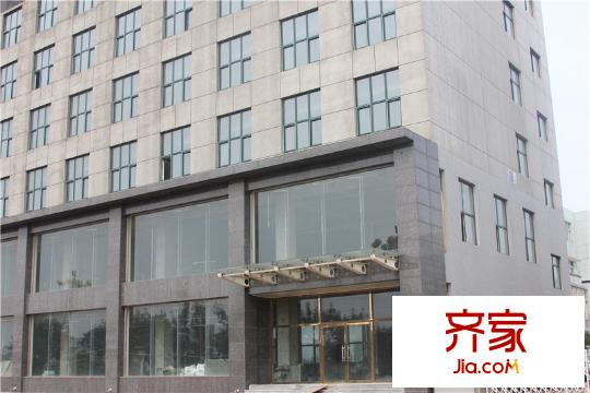 藍(lán)海公寓外景圖工程進(jìn)展圖（2013-9-10）