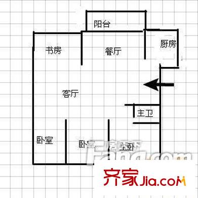 陽光花園一區(qū) 戶型圖