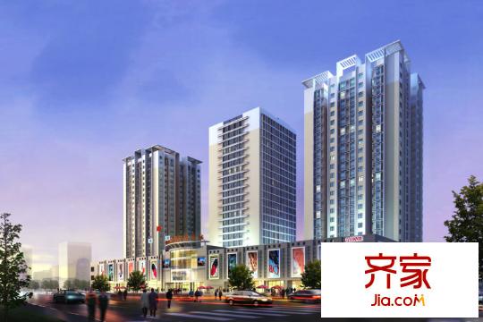 先鋒領(lǐng)寓外景圖外立面效果圖（2011-04-13）