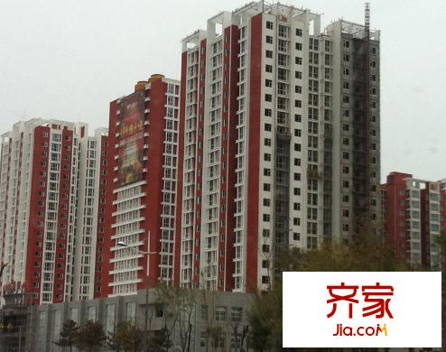 先鋒領(lǐng)寓外景圖工程實(shí)景（20111130）