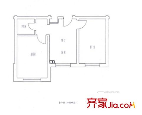 唐山 東苑陽光園 戶型圖