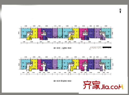 龙源小区户型图金街h段平面图