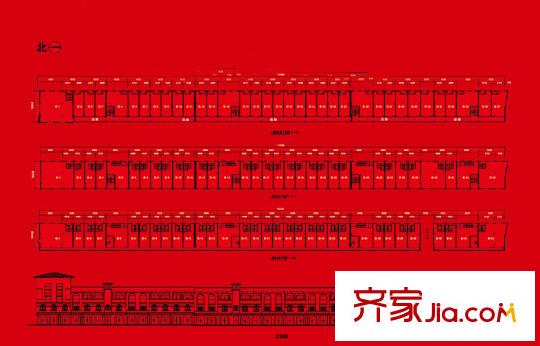 龍源小區(qū)戶型圖金街E段平面圖 