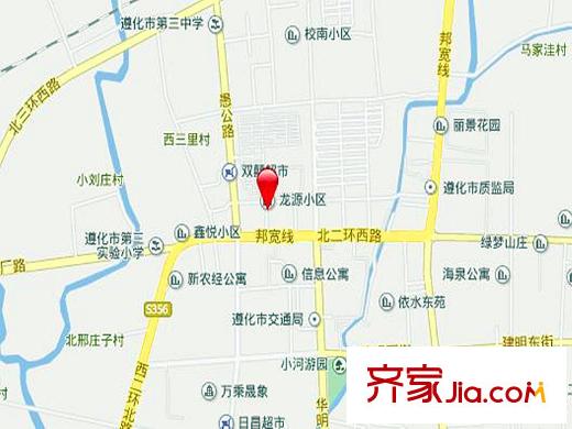 龍?jiān)葱^(qū)交通圖