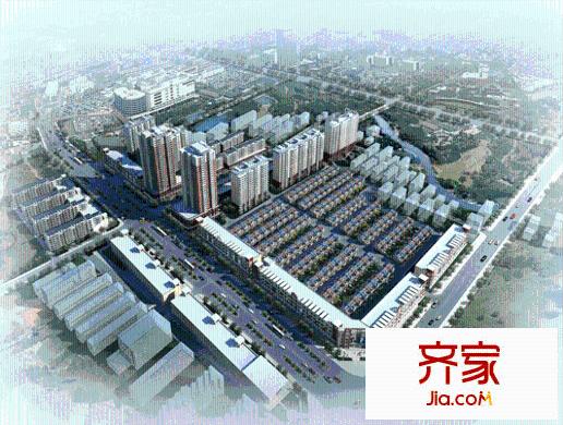 天之潤花園外景圖整體鳥瞰圖