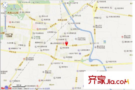 荷花盛世二期交通坐標(biāo)圖