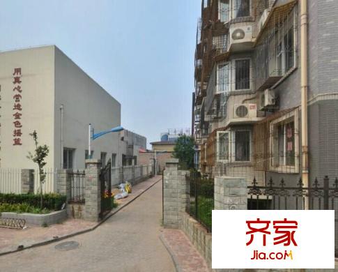 荷花茗苑外景圖東門(mén)