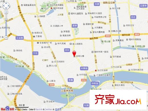 金安公寓交通圖