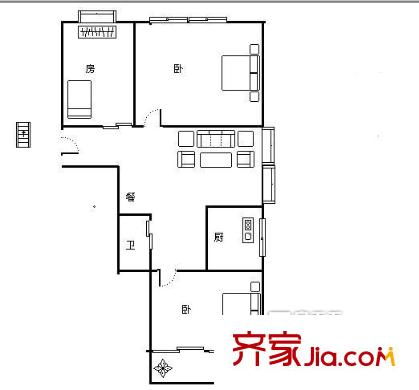 金安公寓 戶型圖