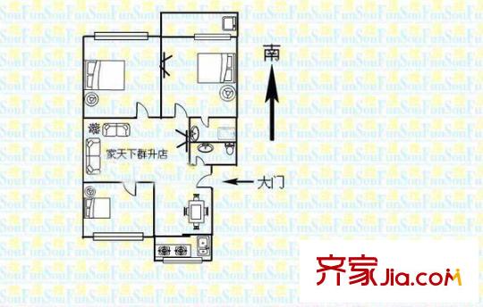 金安公寓 戶型圖