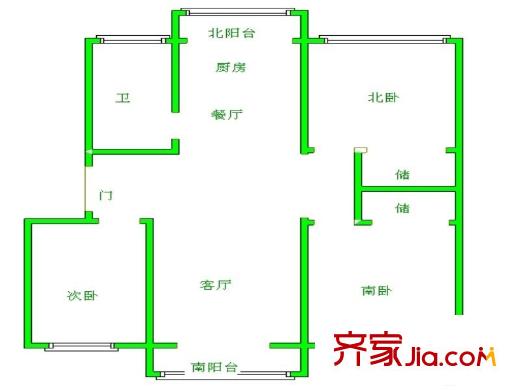 丹鳳朝陽(yáng) 0室 戶型圖