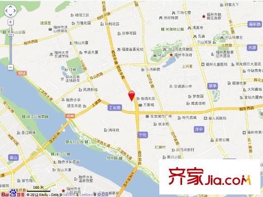 荷澤小區(qū)交通圖