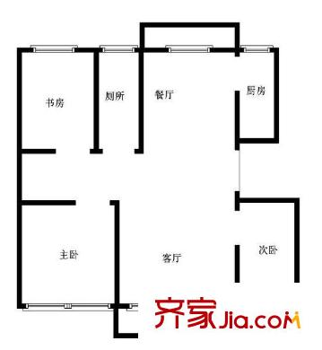 唐山 審興樓 戶型圖