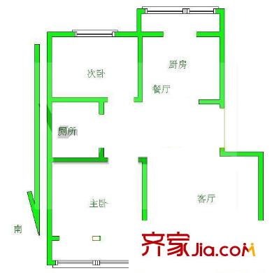 唐山 廣鑫樓 戶型圖