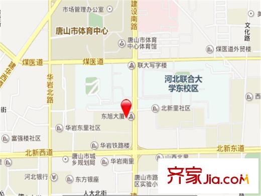 東旭花園交通圖唐山  