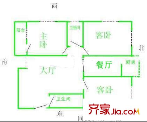 同德新村戶型圖