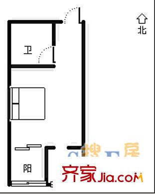 天誠公寓 戶型圖