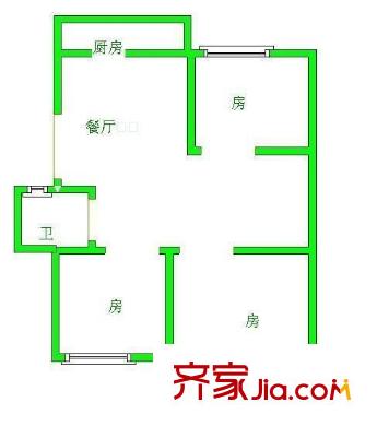 天誠公寓 戶型圖