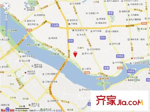 實(shí)華苑交通圖